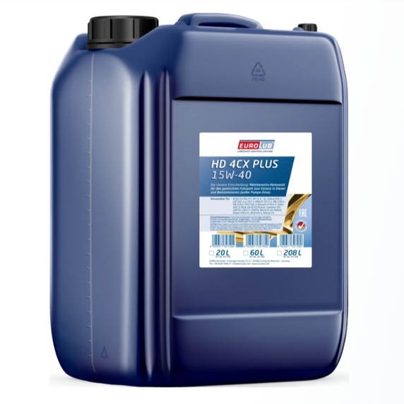 HD 4CX PLUS 15W-40 - 20 L